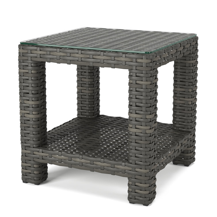 Wade Logan® Caragh Square Outdoor Side Table | Wayfair